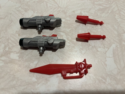 Transformers G1 Vintage Swoop Accessories Rockets Rocket Pods Energo Sword