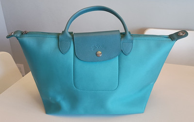 Longchamp le Pliage Neo Nylon Tote Large w/Aftermarket Strap