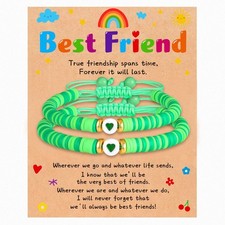 Friendship Bracelets for 2 Girls Best Friend Gift Bestie Bracelets