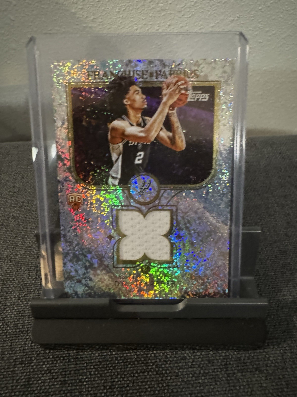 Dylan Harper 2025 Topps #FF-DH Franchise Fabrics Price Guide 