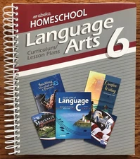 Abeka Homeschool Language Arts 6 Curriculum Lesson Plans