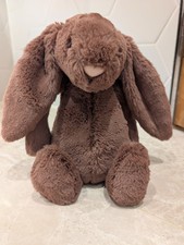 Jellycat Medium Bashful Fudge Bunny - Rare & Retired, BNWOT