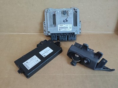 MINI ONE R56 R57 1.6 BENZIN HANDMOTOR STEUERGERÄT + CAS 3 + ZÜNDUNG & SCHLÜSSEL DME7607685