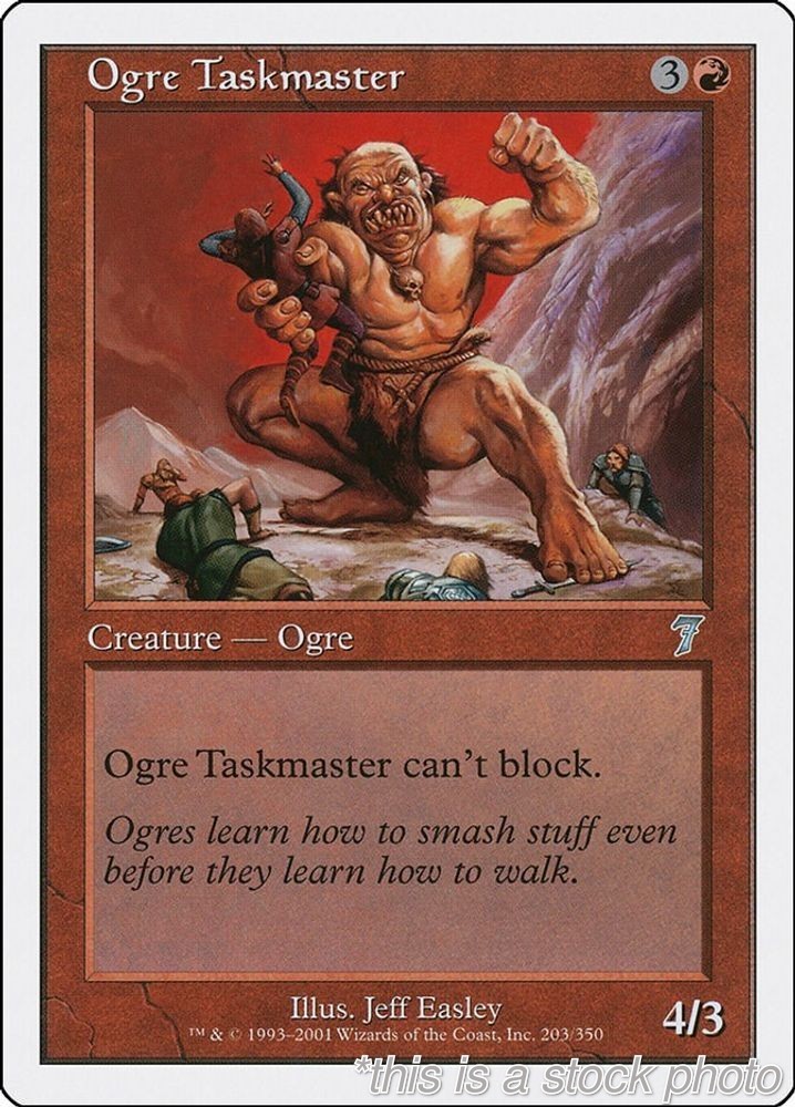 Ogre Taskmaster [7ED - 203MagicLP