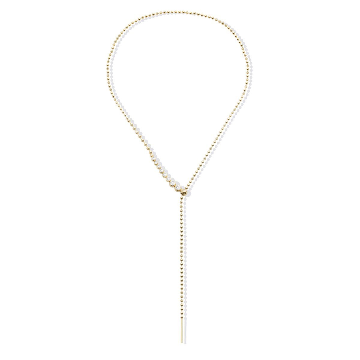 LIU JO Luxury Womens Necklace LJ2828 Stainless Steel Golden