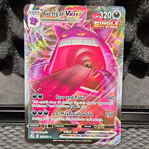Pokemon TCG Gengar VMAX 157/264 SWSH08 Fusion Strike