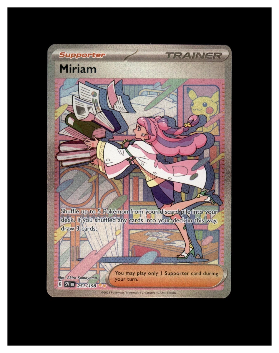 Miriam Pokémon TCG Cards for sale | eBay