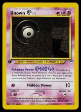 Pokemon Card - Unown [C] Neo Destiny 57/105 1st Edition Uncommon on eBay