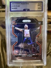2022 Panini Prizm WWE JACK STARZ Rookie #115 Mint 9 Flawless Grading Co