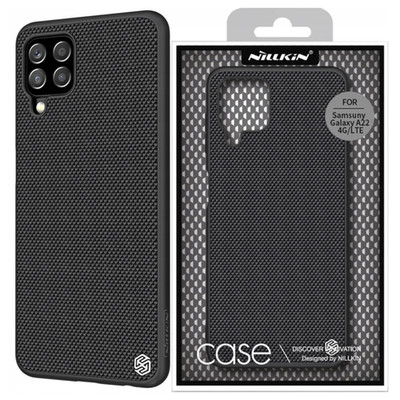 NILLKIN TEXTURED CASE FÜR SAMSUNG GALAXY A22 4G MIT RAHMEN UND GELRÜCKSEITE