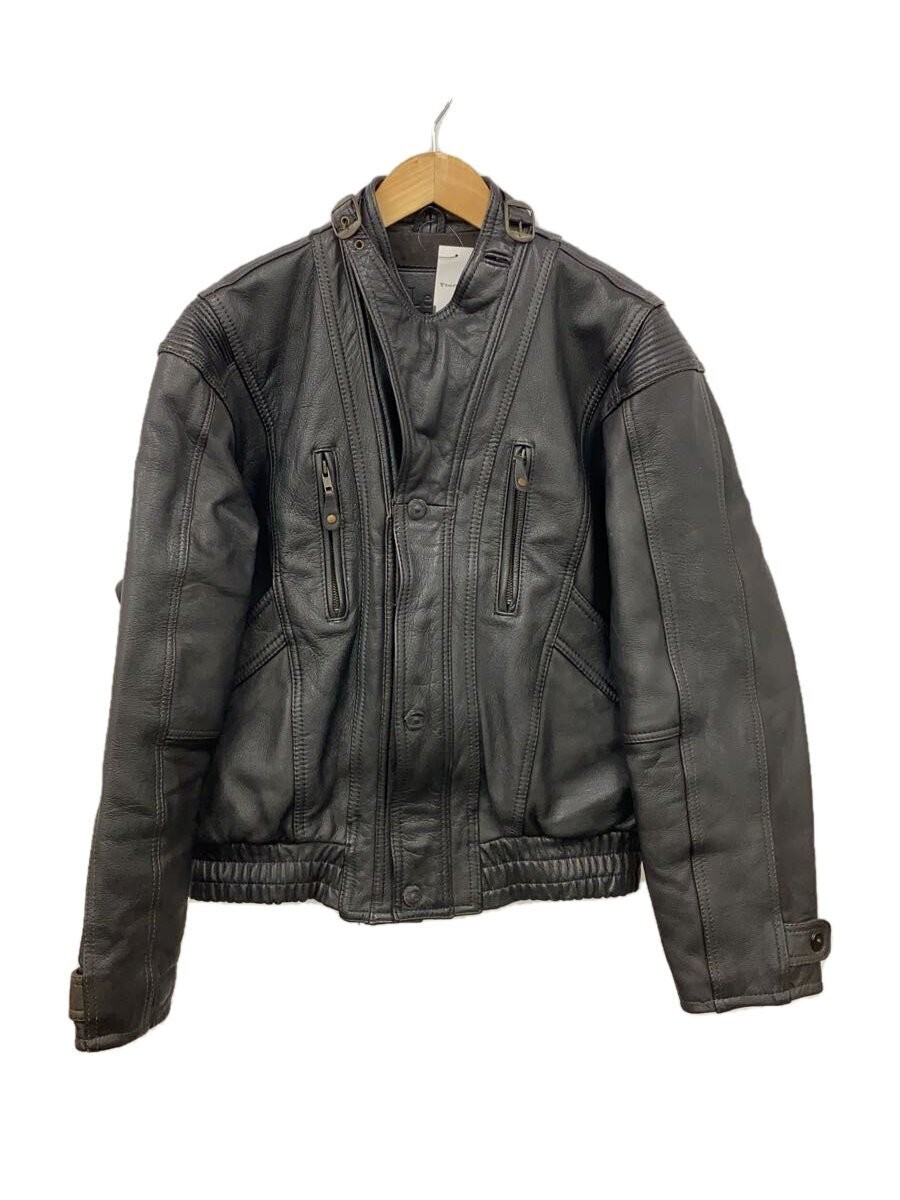 K S Kadoya Single Rider Jacket/Ll/Goat Leather/Blk 3570