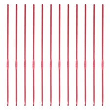 12 PCS 2 mm Crochet Hook Aluminum Small Crochet Hooks Bulk US Size B/1 Crochet K