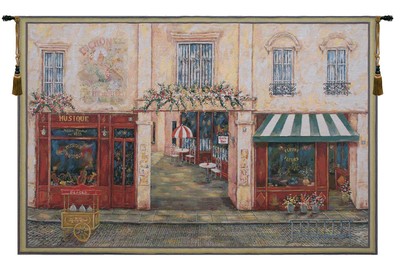 Luchon Terrasse Belgian Wall Art Tapestry