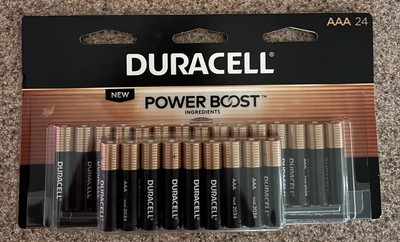 Brand New Duracell Power Boost AAA Batteries Mega Pack of 24