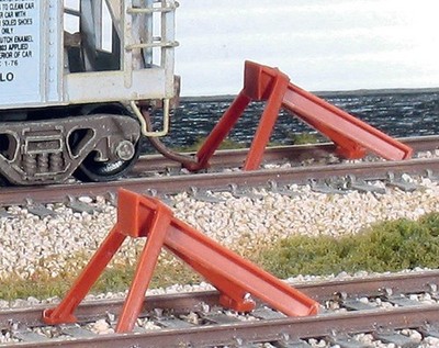 Peco Spur H0 Code 83 - Prellbock zum Aufsetzen, Typ Hayes, 2 St. - Peco SL8340