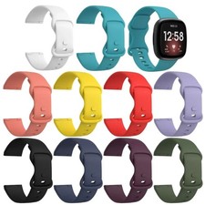 Soft Silicone Sport Band For Fitbit Versa 3 / Sense Strap Bracelet Watchband