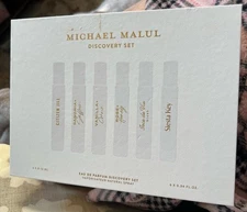 Michael Malul Discovery Set Perfume Samples  Travel Size Unisex (0070)