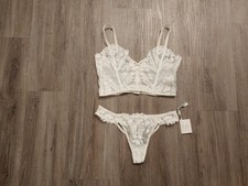 Victoria Secret NWT Dream Angels 2016 I DO Lingerie Set Size Medium
