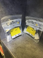 STARTECH DVI-D DUAL LINK CABLE DVIDDMM6 6 FT LOT OF 2 