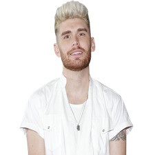 Colton Dixon (White Top) Half Body Buddy Cutout