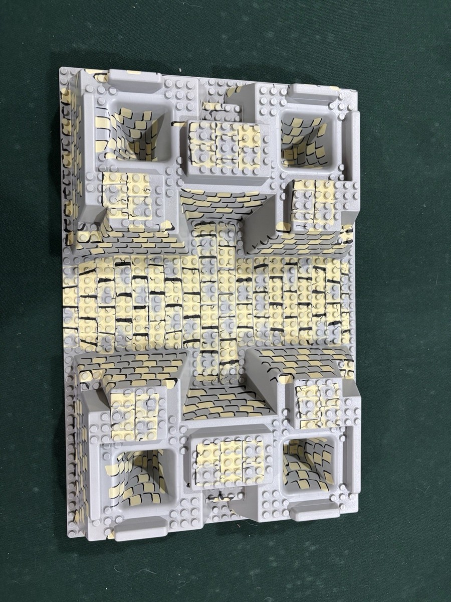 Lego Dragon Fortress 7419 Baseplate Raised 32 x 48 x 6 4 Corner