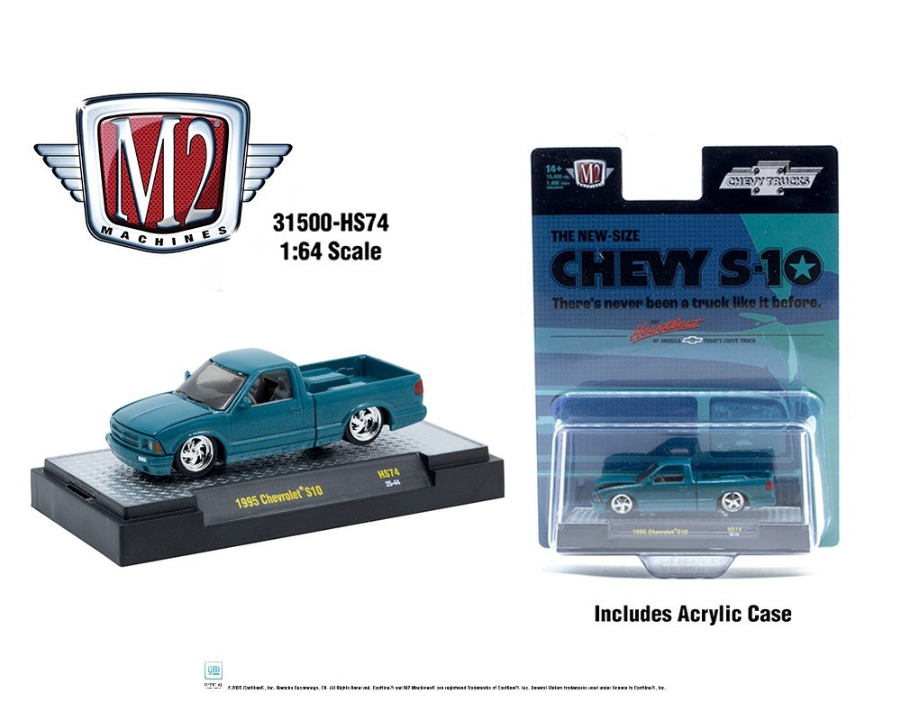 M2 1995 Chevrolet S10 Custom Hobby Exclusive 31500-HS74 1/64 | eBay