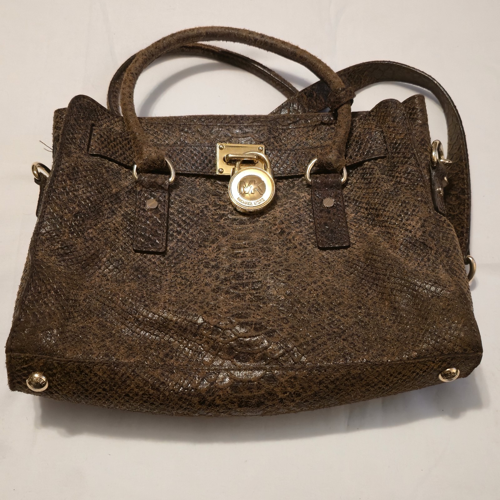 Special Edition Michael Kors Hamilton brown  pyth… - image 11