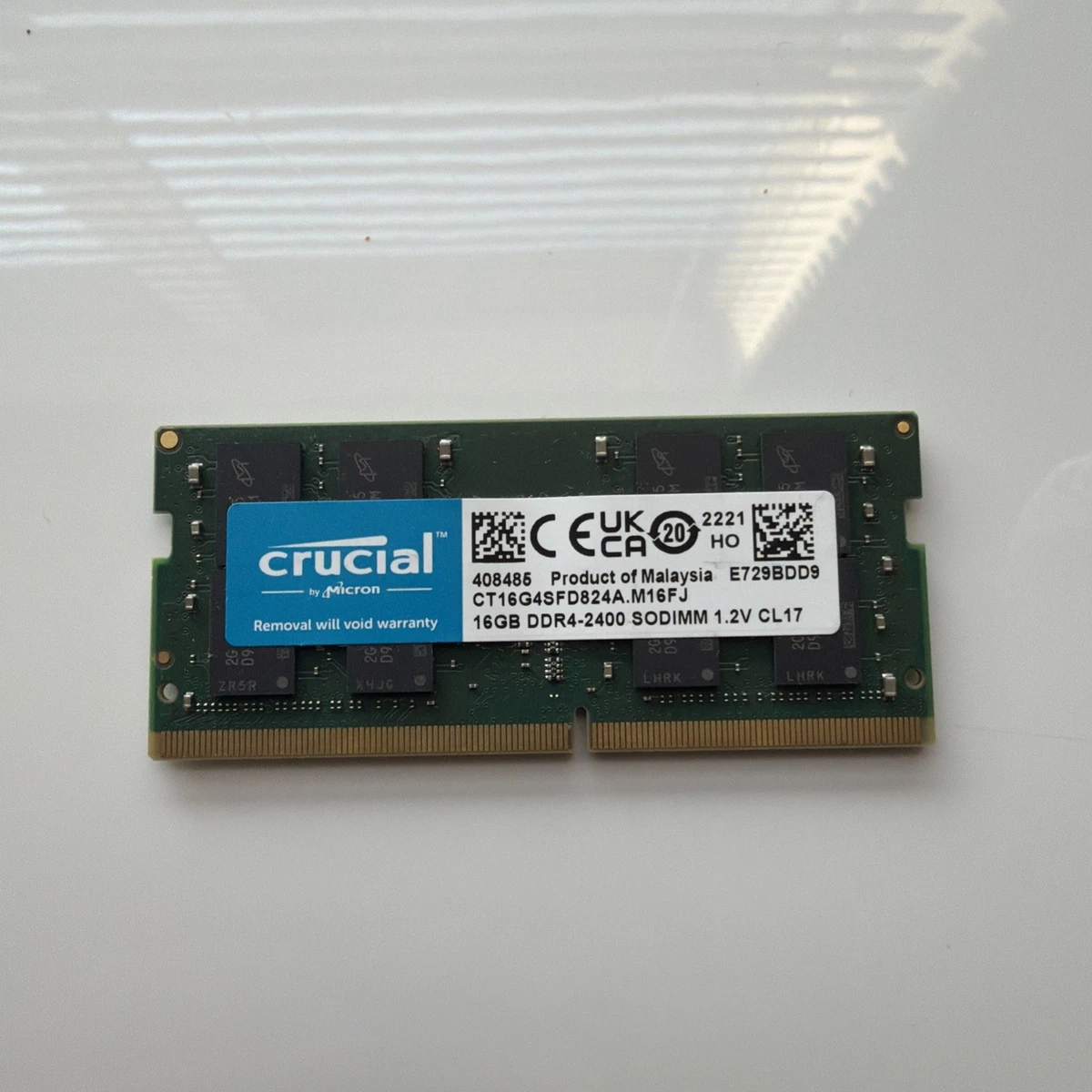 Crucial DDR4 SDRAM 16 GB Total Capacity Memory (RAM) for sale | eBay