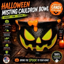 10.7" Halloween Jack Cauldron Mister Decorative Prop - Hyde and EEK Boutique  