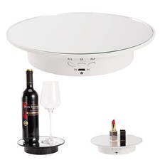 7.87'' Rotating Display Stand Motorized Rotating Display Stand, 22 lbs Load R...