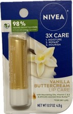 Nivea Vanilla Buttercream Lip Care 98% Natura...