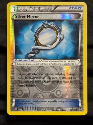 Silver Mirror 89/101 Black & White Plasma Blast Reverse Holo Pokemon MP