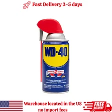 8 oz. Original WD-40 Formula, Multi-Purpose Lubricant Spray with Smart Straw
