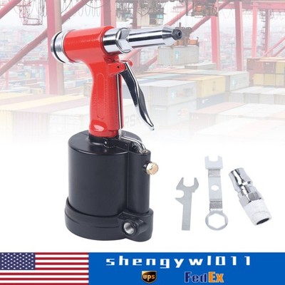 Air Hydraulic Pneumatic Pop Riveter Rivet Gun Power 3/16, 5/32 1/8 1/4'' Sizes