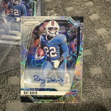2024 Prizm Ray Davis #382 Prizm Auto /100.Rookie BILLS 📈