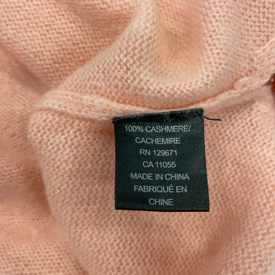 360 cachemire, pull en tricot, taille : XS, rose, cachemire, unicolore #wqQ - Photo 4/4