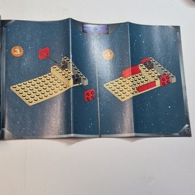 1999 LEGO Star Wars 7110 Landspeeder Instructions Manual Book Only Vintage