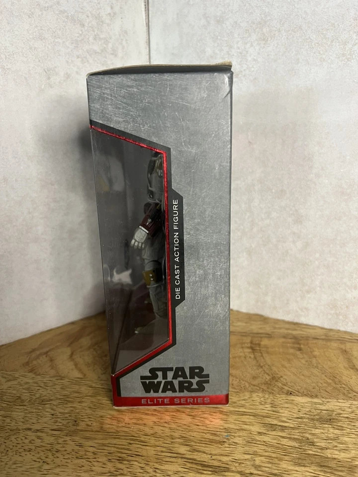 Экшн-фигурка Disney Star Wars Elite Series # 1 литая 7 дюймов Boba Fett БЕЗ ПЛАЩА - Изображение 3 из 4