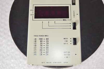 Delica DMC-230S Digital Dip Meter 0.4-200MHz Excellent W/ Original