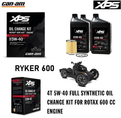 Can-Am OEM Full Synthetic Ryker Oil Change Kit Rotax 600 Ace NEW 9779490