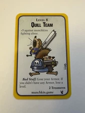 Level 8 Quill Team Munchkin Warhammer 40K Promo Steve Jackson Kovalic