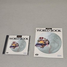 1999 World Book Multimedia Encyclopedia CD-ROM  User Guide IBM