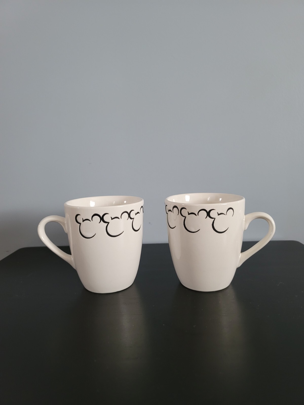 Set of 2 Disney Mickey & Co Marketed by Gibson Overseas Inc GABBAY Ceramic Mugs