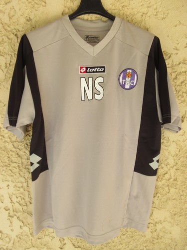 Maillot porté TOULOUSE TFC entrainement training shirt LOTTO vintage