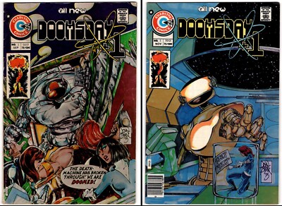 Doomsday +1 #2 & #3  (1975) - Lot of 2 - Charlton Comics -  Proto John Byrne