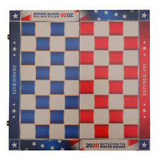 Battle For The White House 2020 Wooden Board ...