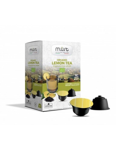 MUST Organic Lemon Flavor Black Tea 