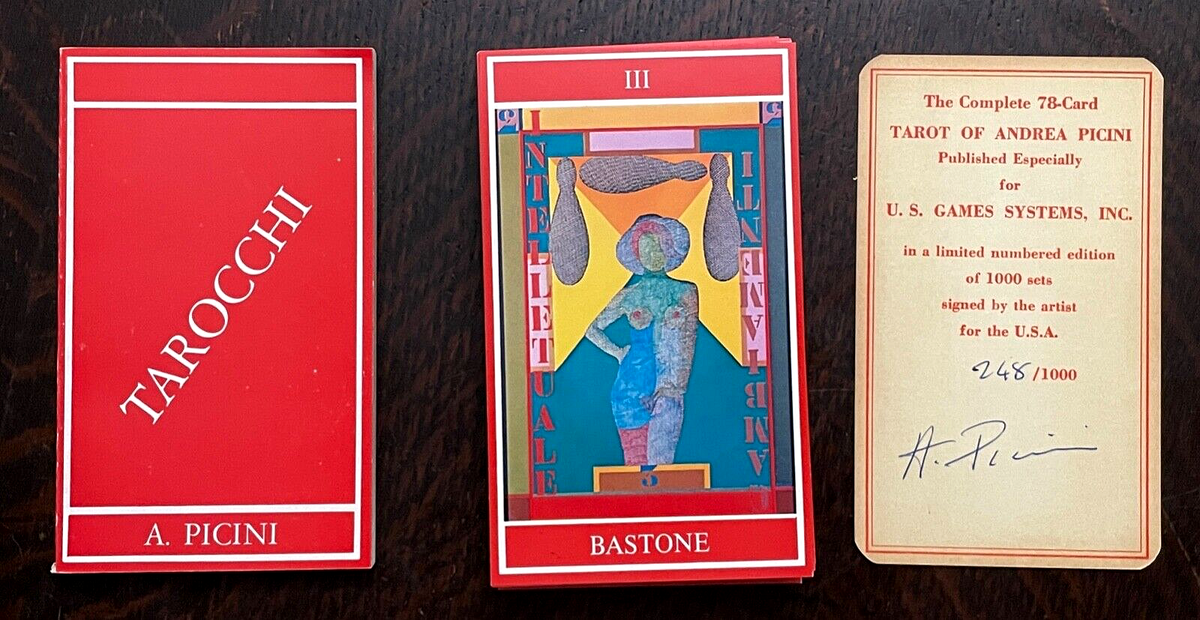 Tarot of Andrea Picini アンドレア・ピチー二  サイン入り 57_ad70d78d-e46c-4f84-9b85-