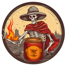 2 adesivi per auto 9 x 9 cm adesivi scheletro sarcastico vinile resistente al...