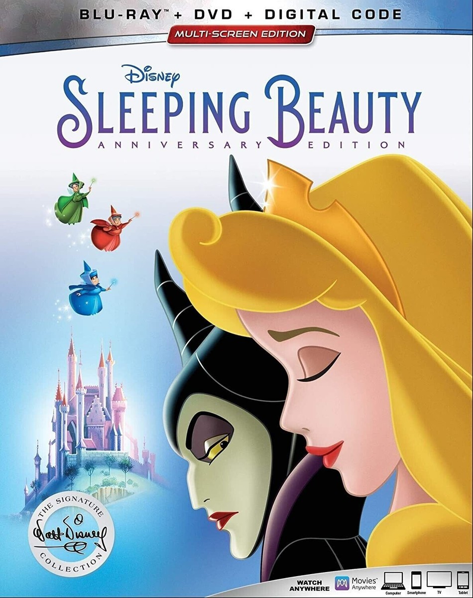Sleeping Beauty Blu-Ray DVD & Digital Disney 1959 Edition